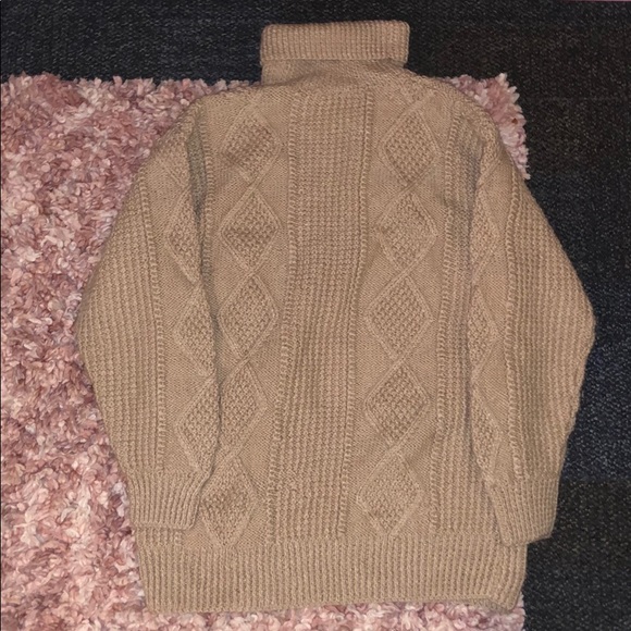 Knitted Turtleneck Sweater Wool (Medium) - Picture 5 of 5